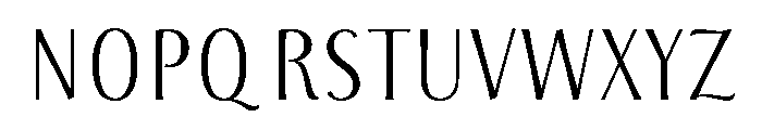 Storyteller Sans Condensed Contrast Font UPPERCASE