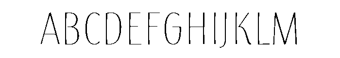 Storyteller Sans Condensed Light Font UPPERCASE