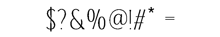 Storyteller Sans Condensed Regular Font OTHER CHARS