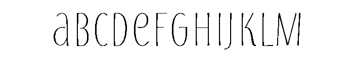 Storyteller Sans Extra Condensed Light FONT
