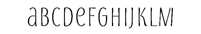 Storyteller Sans Extra Condensed Regular FONT