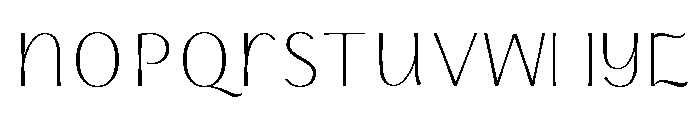Storyteller Sans Light Font LOWERCASE