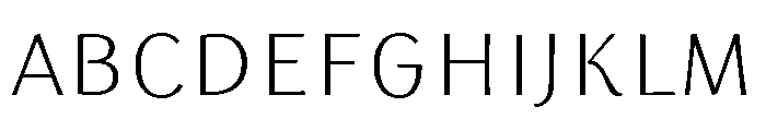 Storyteller Sans Regular Font UPPERCASE