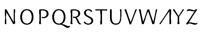 Storyteller Sans Semi Bold Font UPPERCASE