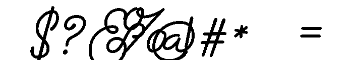 Storyteller Script Bold Casual Font OTHER CHARS