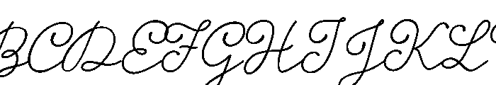 Storyteller Script Bold Casual Font UPPERCASE