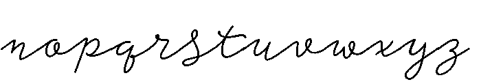 Storyteller Script Bold Casual Font LOWERCASE