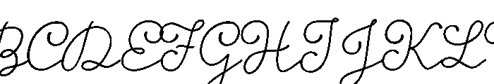 Storyteller Script Bold Font UPPERCASE