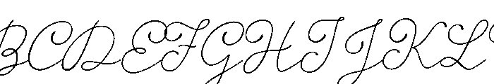 Storyteller Script Light Casual Font UPPERCASE
