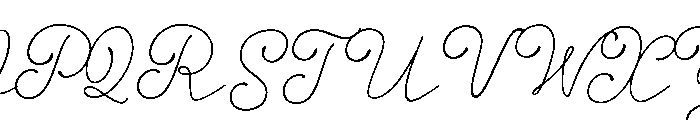 Storyteller Script Light Casual Font UPPERCASE