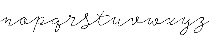 Storyteller Script Light Casual Font LOWERCASE
