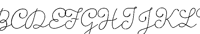 Storyteller Script Light Font UPPERCASE