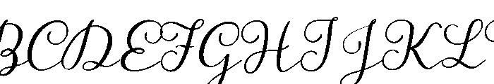 Storyteller Script Regular Font UPPERCASE
