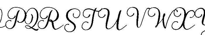Storyteller Script Regular Font UPPERCASE
