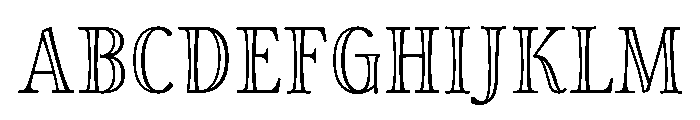 Storyteller Serif Engraved Font UPPERCASE