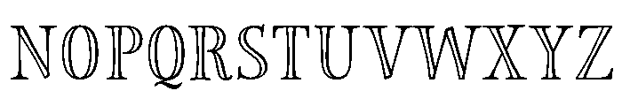 Storyteller Serif Engraved Font UPPERCASE