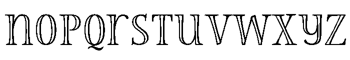 Storyteller Serif Engraved Font LOWERCASE