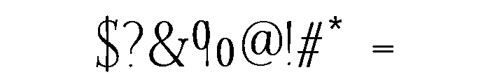 Storyteller Serif Light Font OTHER CHARS