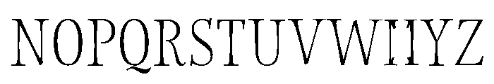 Storyteller Serif Light Font UPPERCASE