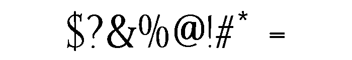Storyteller Serif Regular Font OTHER CHARS