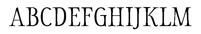 Storyteller Serif Regular Font UPPERCASE