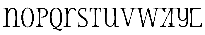 Storyteller Serif Regular Font LOWERCASE