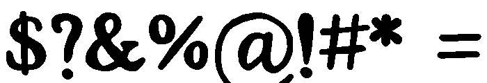 Strange Times Bold Font OTHER CHARS