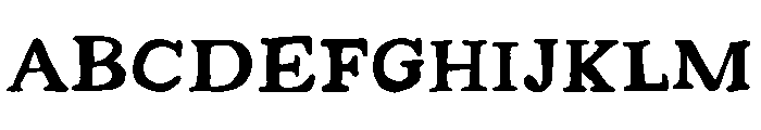 Strange Times Bold Font UPPERCASE