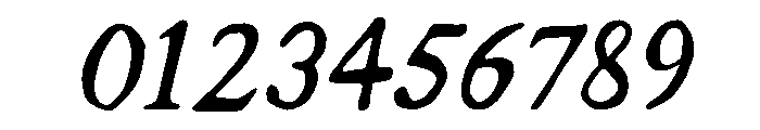 Strange Times Regular Italic Font OTHER CHARS