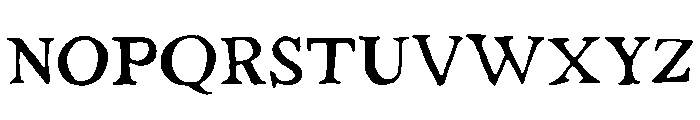 Strange Times Regular Font UPPERCASE