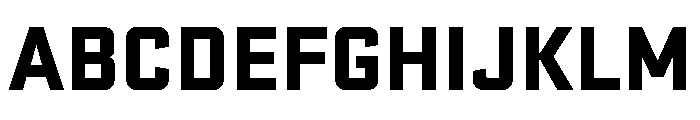 Stratum 1 Black Font UPPERCASE