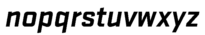 Stratum 1 Bold Italic Font LOWERCASE