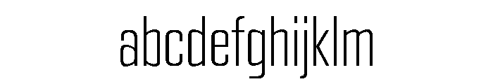 Stratum 1 Condensed Light FONT