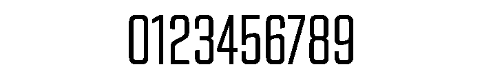 Stratum 1 Condensed Regular Font OTHER CHARS