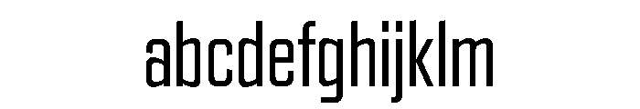 Stratum 1 Condensed Regular FONT