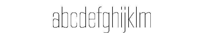 Stratum 1 Condensed Thin FONT