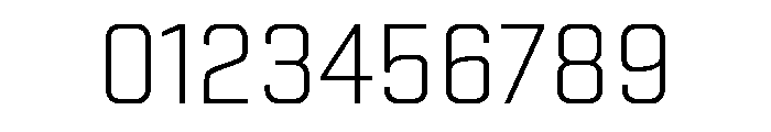 Stratum 1 Light Font OTHER CHARS