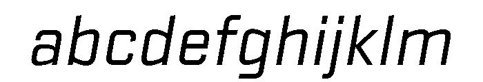 Stratum 1 Regular Italic FONT