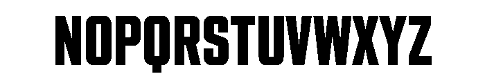 Stratum 2 Condensed Black Font UPPERCASE
