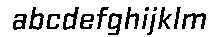 Stratum 2 Medium Italic FONT
