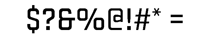 Stratum 2 Medium Font OTHER CHARS