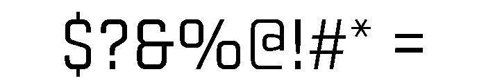Stratum 2 Regular Font OTHER CHARS