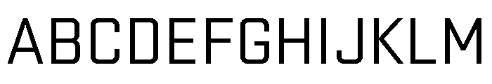 Stratum 2 Regular Font UPPERCASE