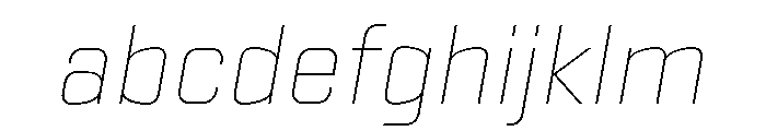 Stratum 2 Thin Italic FONT