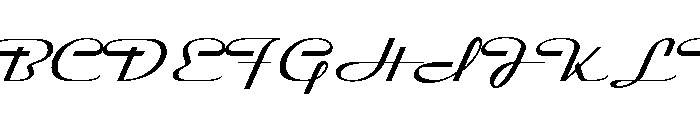 Streamline Light Font UPPERCASE