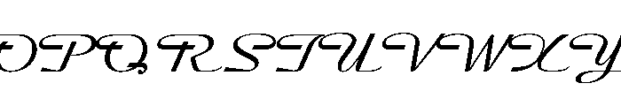 Streamline Light Font UPPERCASE