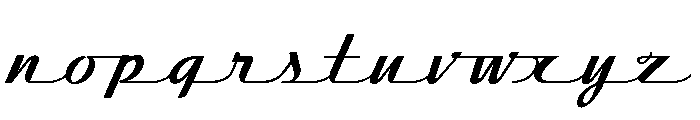 Streamline Light Font LOWERCASE