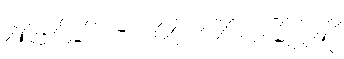 String Hole Font UPPERCASE