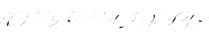 String Hole Font UPPERCASE