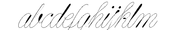 String Hole FONT